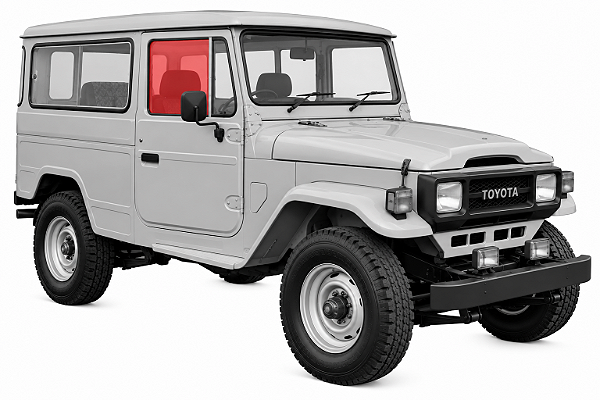 Vidro De Porta Toyota Bandeirante Até 84
