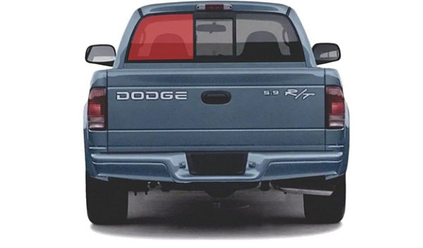 Vidro Traseiro Dodge Dakota