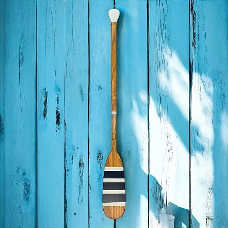 Remo 140cm Azul e Branco 4 Listras XC-89 B
