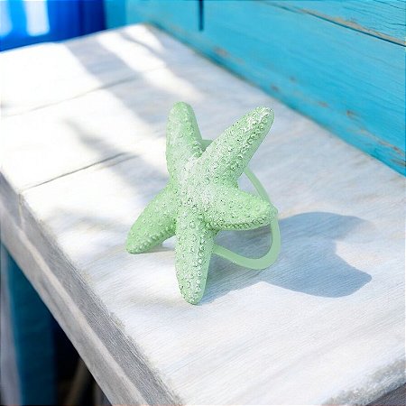 Porta Guardanapo Estrela Verde (unitário) XD-64 A