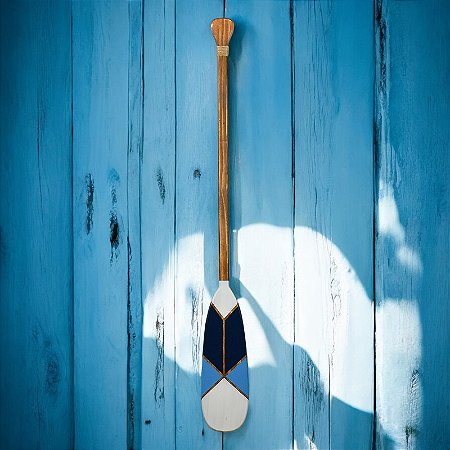 Remo Azul Claro e Escuro com Ponta Branca 130cm XG-06