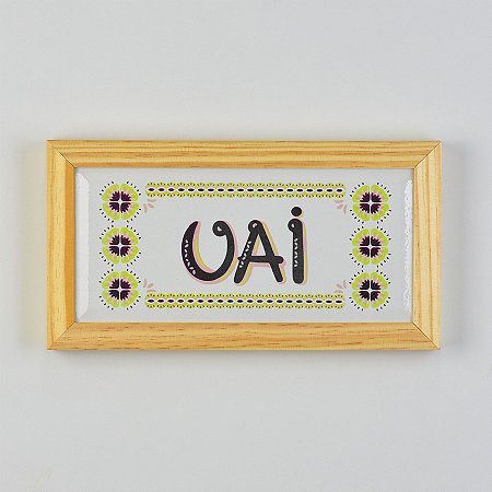 Quadro Azulejo Uai XI-30