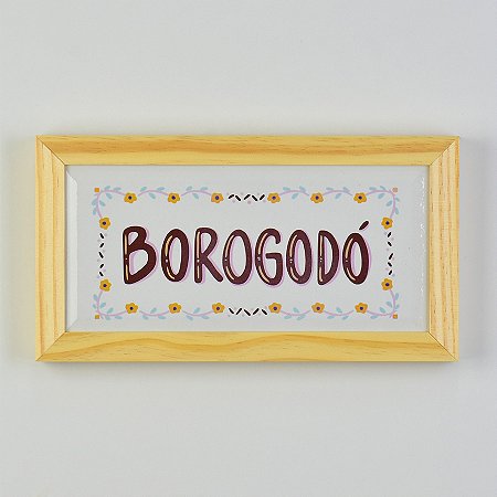 Quadro Azulejo Borogodó XI-35