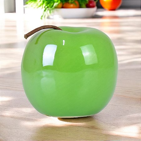 Enfeite Maçã Verde 12 cm YS-79 A