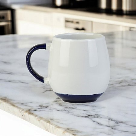 Caneca White Azul Escuro 500ml YT-32 G