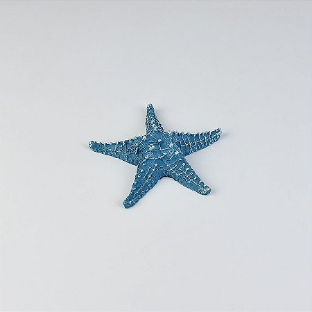 Enfeite Estrela Pequeno Azul XK-53