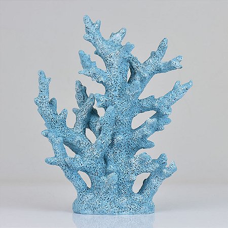 Enfeite Coral Árvore Grande Azul YU-58 C