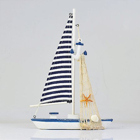 Enfeite Veleiro Madeira YQ-19