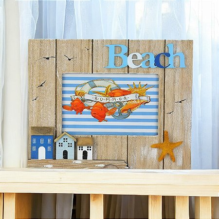 Porta Retrato Ocean Beach Casas TB-37
