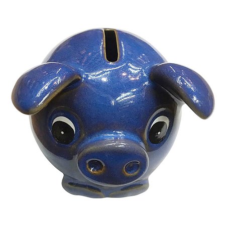 Cofre Porco Azul HC-27 C