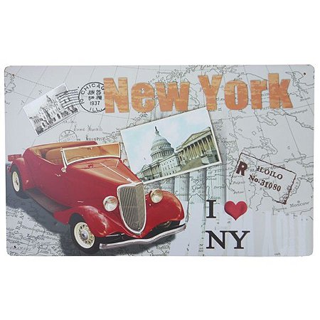 Placa Decorativa New York WW-81