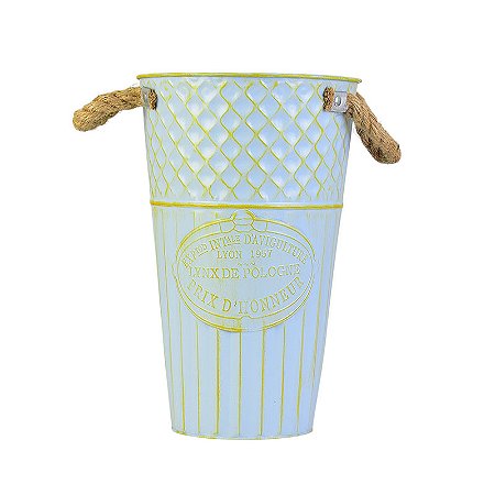 Vaso de Metal Azul Lyon 1957 M TD-50