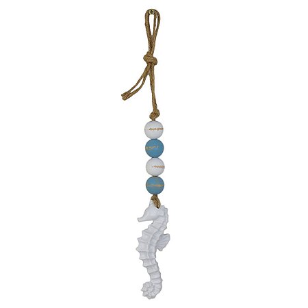 Pendulo Azul/Branco Cavalo Marinho XP-02B