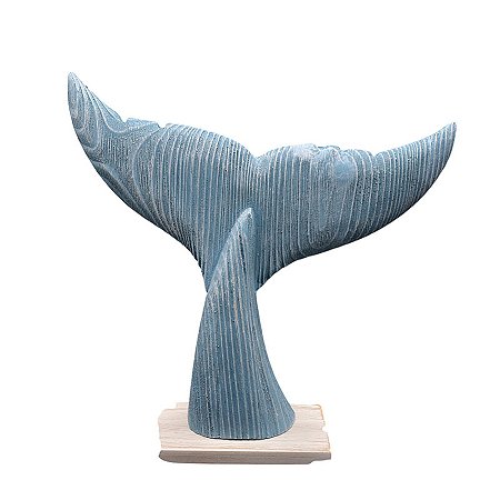 Pedestal Cauda de Baleia Azul XP-04C