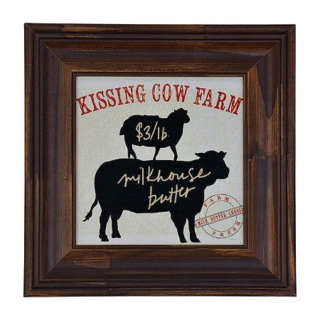 Quadro Kissing Cow Farm