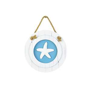 Enfeite Nautico Red. Estrela Branco  XM-14 A