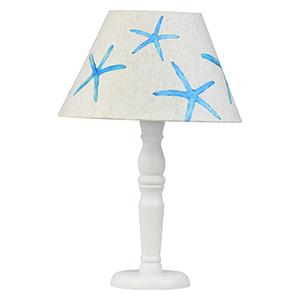 Abajur Branco Estrela  XG-56