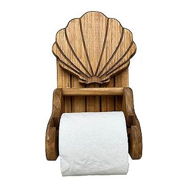 Porta Papel Higienico Marrom Concha  XK-64 C