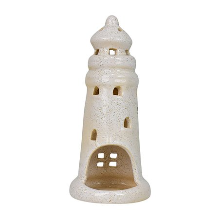 Porta Vela Farol Branco Pequeno XP-49
