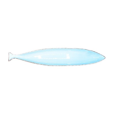 Prato Peixes Finos Sortidos Azul Claro TI-76C