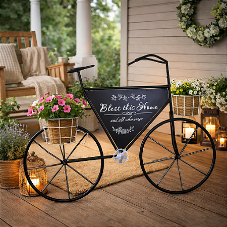 Bicicleta Bless De Metal Preta TK-16