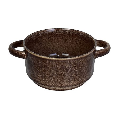 Panelas Em Ceramica Cores Marrom TK-37E