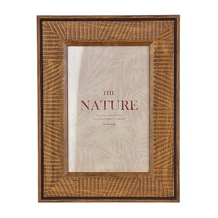 Porta Retrato Plastico Marrom P TK-72A