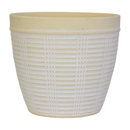 Vasos c/4 Branco Detalhes Em Relevo M TK-87