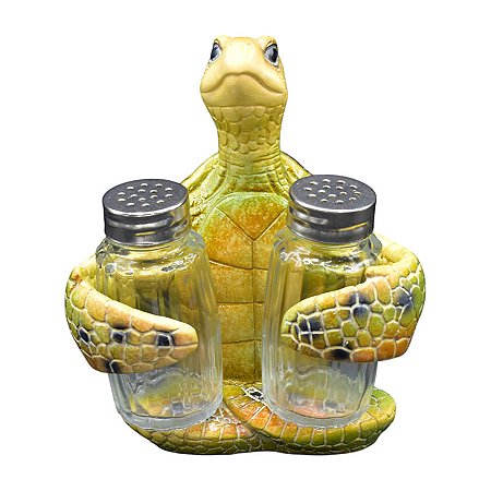 Saleiro Tartaruga Segurando Potes TL-39