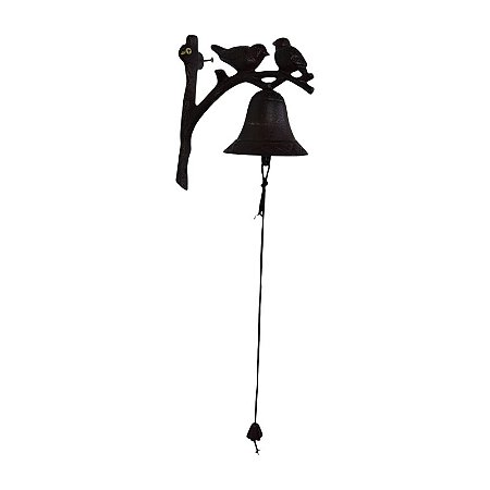 Enfeite Sino Com Dois Passaros TM-65