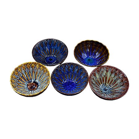 Tigela Efeito Marmore Sortidas TJ-95