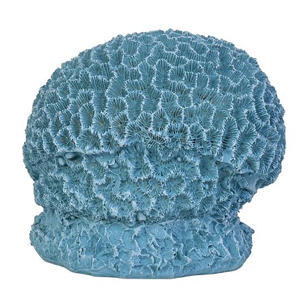 Bola De Coral Cerebro Resina Azul TM-85B