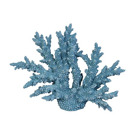 Coral Arbusto Resina Azul TM-87B