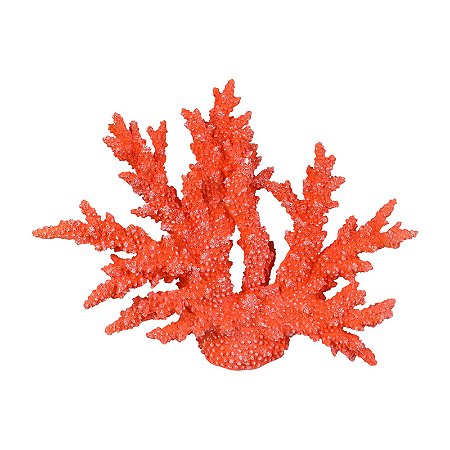 Coral Arbusto Resina Vermelho TM-87C