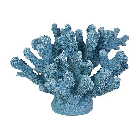 Enfeite De Mesa Coral Arvore Azul TN-06B