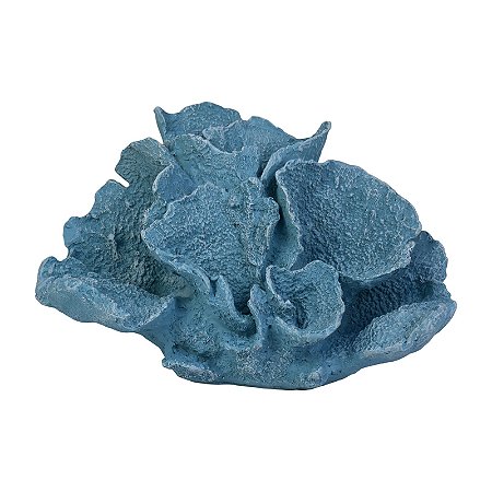 Enfeite De Mesa Coral Moderno Azul TN-07B