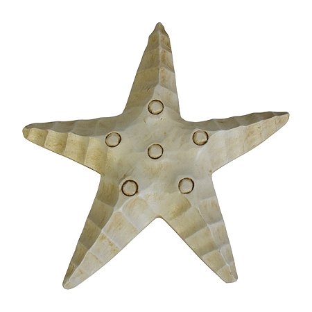 Enfeite Estrela De Mesa Branco XP-95A