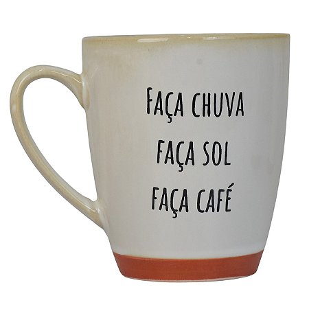Caneca Grande Faça Chuva Faça Sol XQ-10C