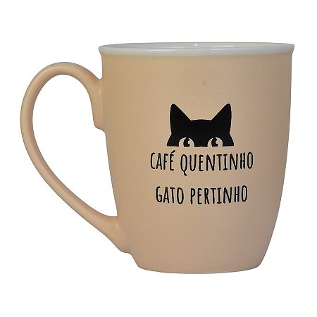 Caneca Rosa Café Quentinho XQ-17A