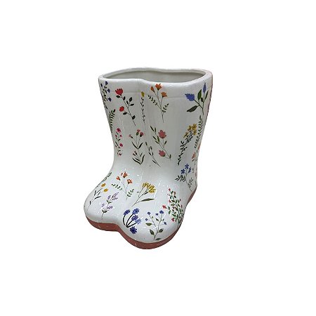 Vaso Decorativo Bota Floral SB-02