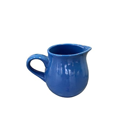 Leiteira Azul em Cerâmica SB-89
