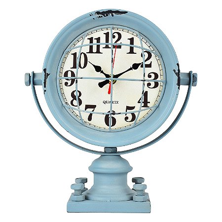 Relógio Azul Grade em Metal YL-61