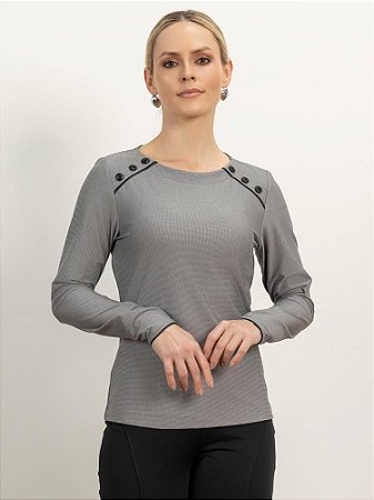Blusa "Classic" Térmica Pied de Poule