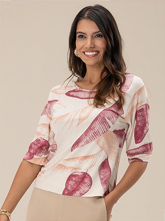 Blusa "Energia" Mangas ¾