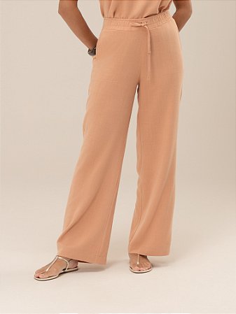 Calça "Oásis" Semi Wide