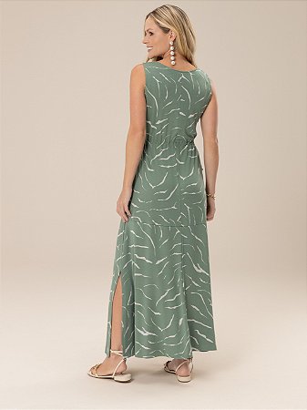 Vestido "Harmonia" Longo Decote V