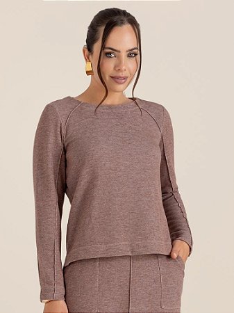 Suéter "Clareza" Mesclado