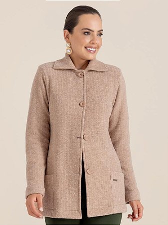 Casaco "Semente" Textura