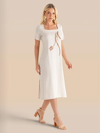 Vestido Reflexos Mc Aplicação Exclusiva