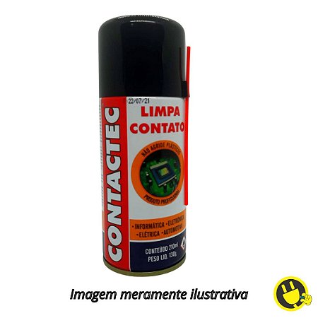 Limpa Contato Contactec Spray Implastec 210ml